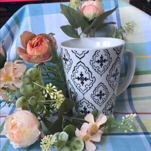 Black and White Patterned Mug